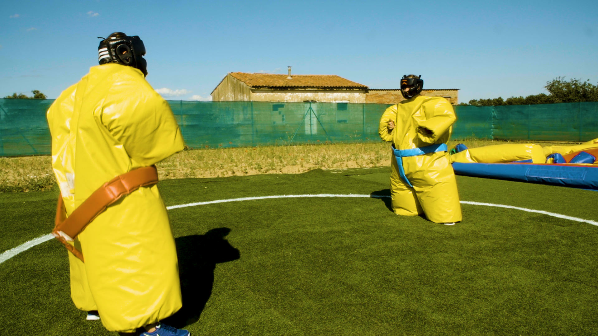 Luchadores de Sumo del Humor Amarillo Gijon